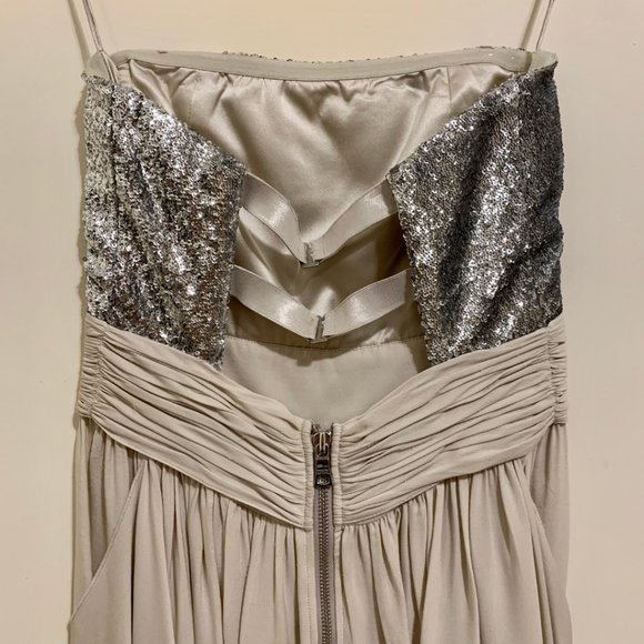 Alice + Olivia - Maggie Sequin and Silk Dress - Picture 7 of 10